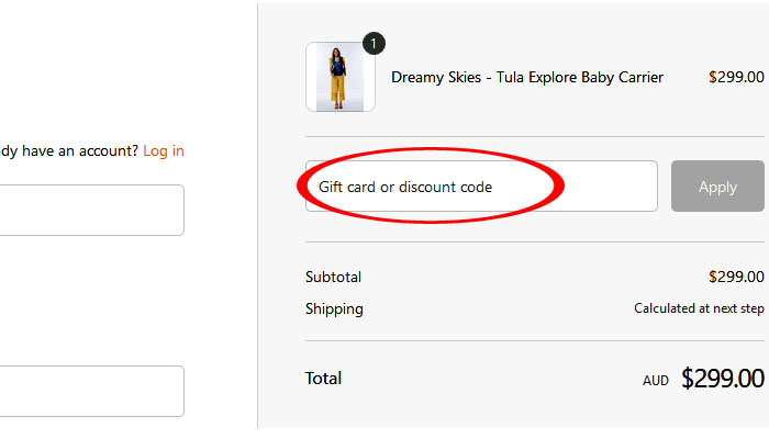 tula carrier coupon